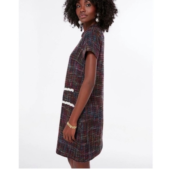 Tuckernuck x Cameran Eubanks Wimberly Dress Multicolor Tweed Jackie medium - Picture 4 of 12